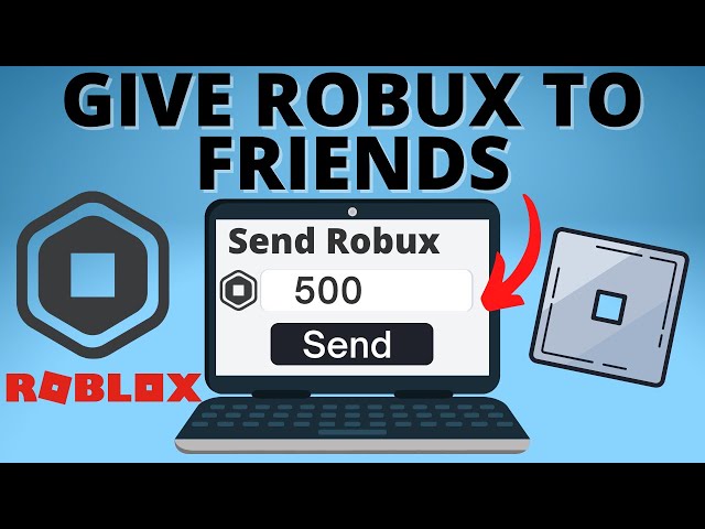 how do you donate robux to a friend