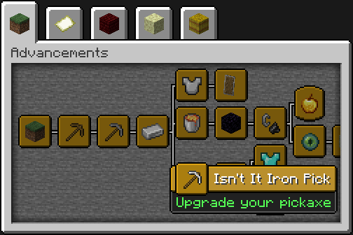 how many advancements are in minecraft