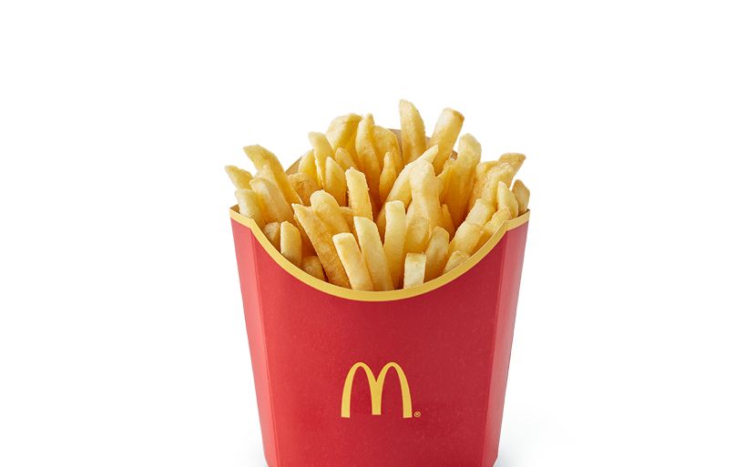 how many calories in a medium mcdonalds fries