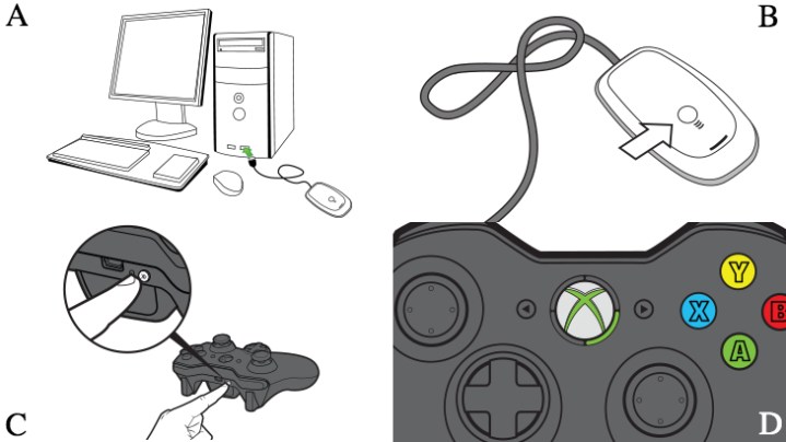 how to connect xbox 360 controller to steam deck