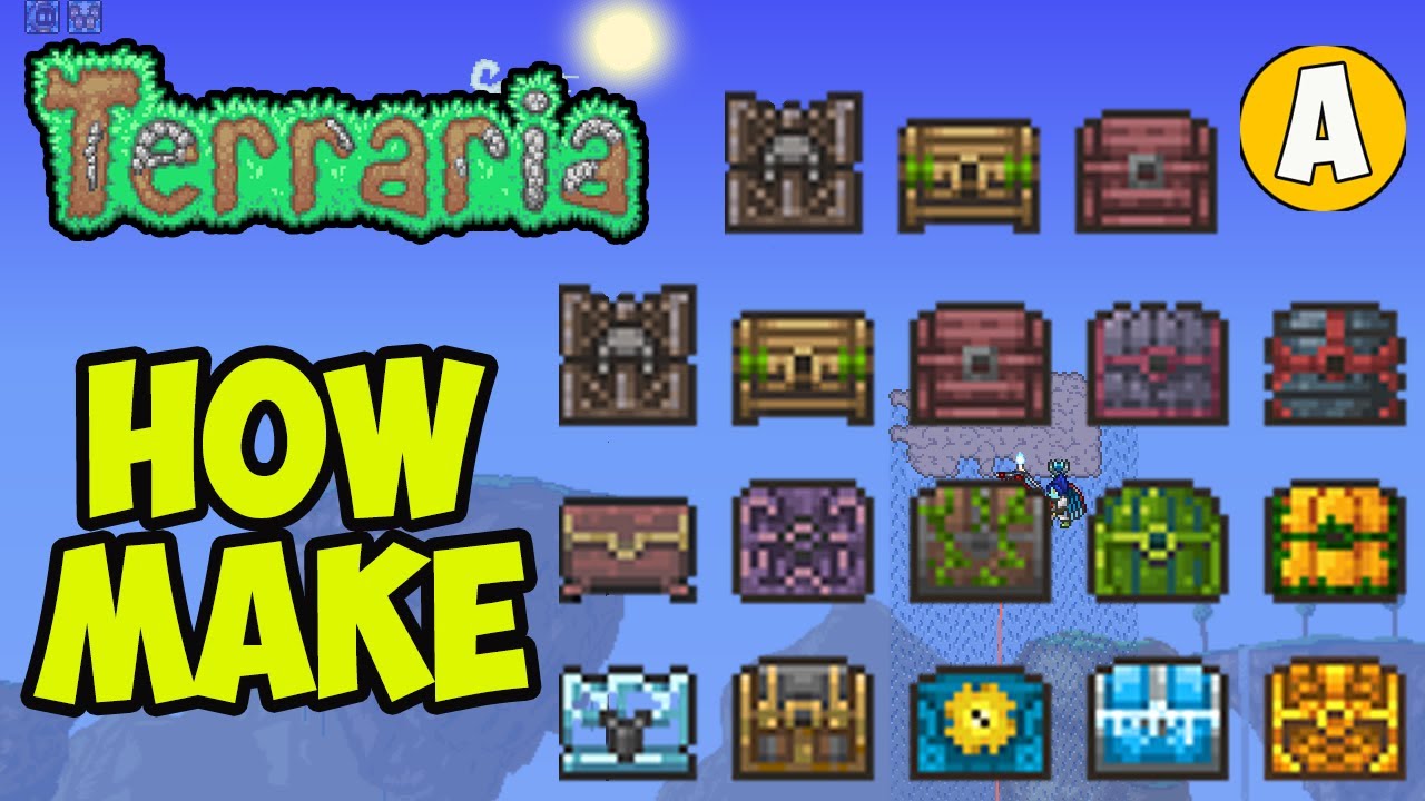 how to craft chest in terraria