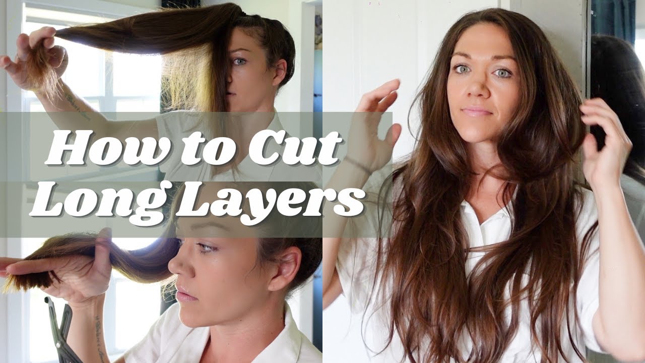 how to cut layers in hair