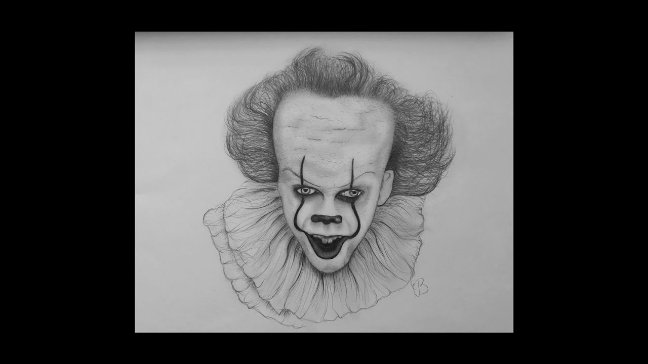 how to draw a pennywise