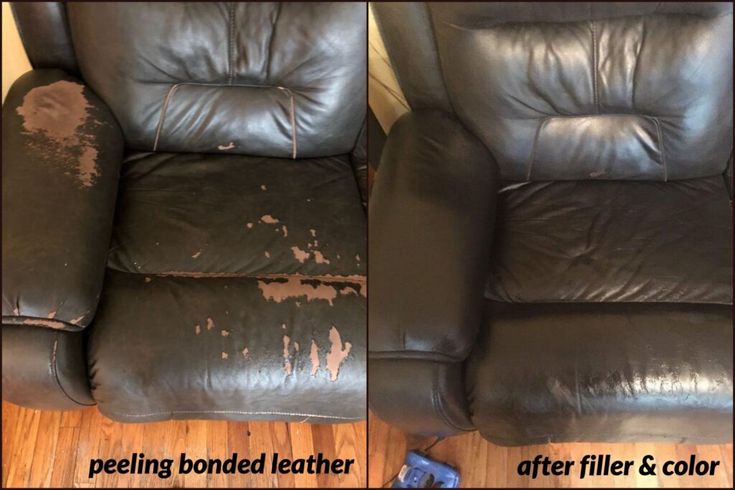 how to fix peeling leather