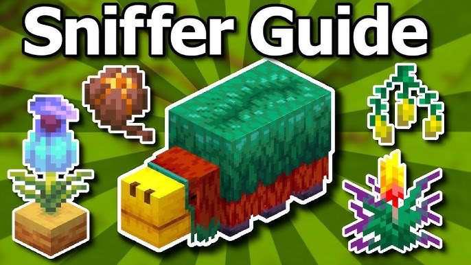 how to get a sniffer egg in minecraft