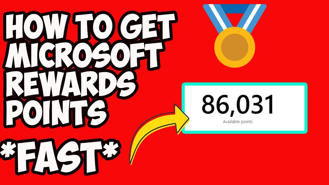 how to get microsoft reward points fast