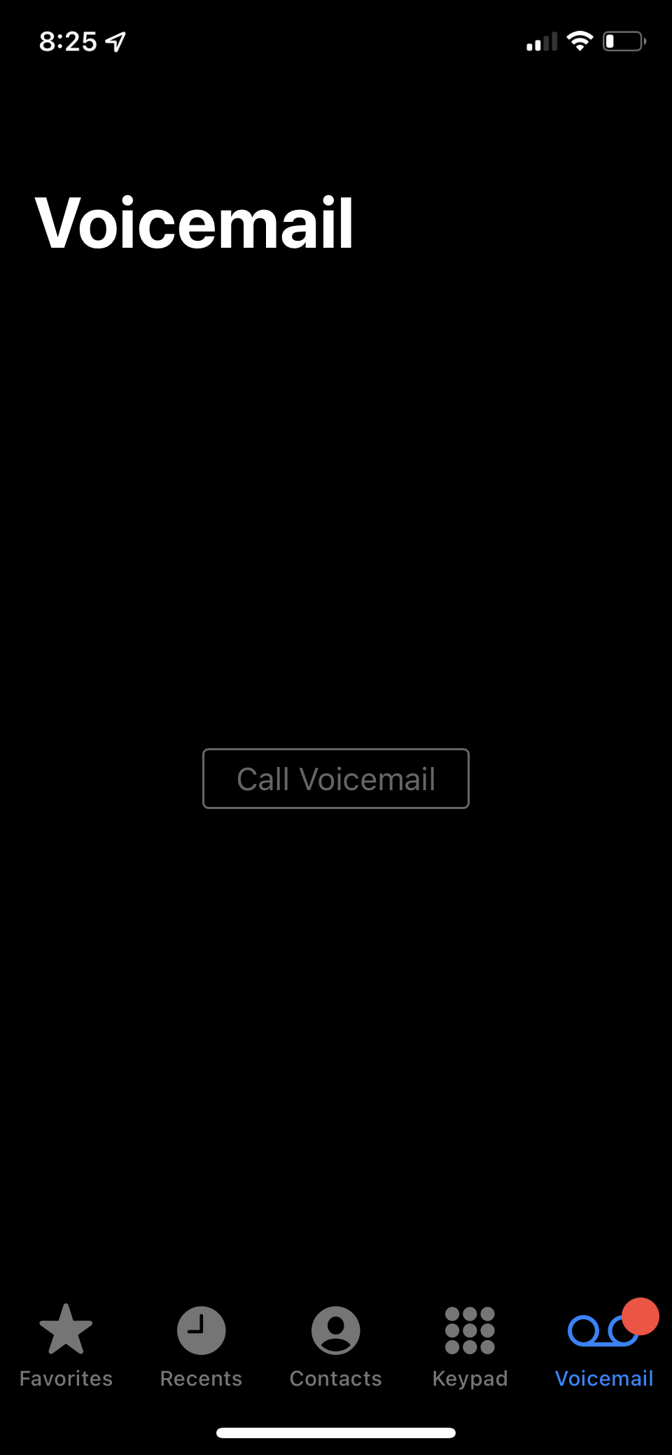 how to get rid of voicemail notification on iphone