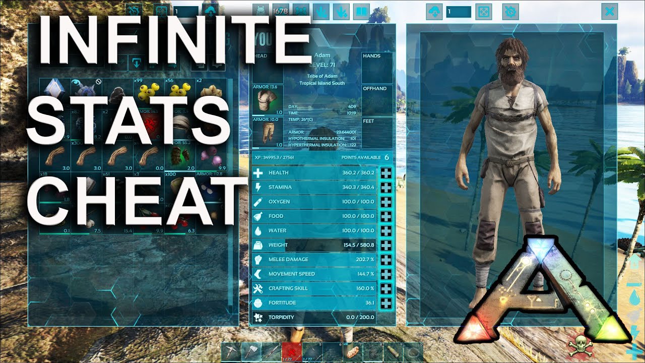 how to get unlimited levels in ark