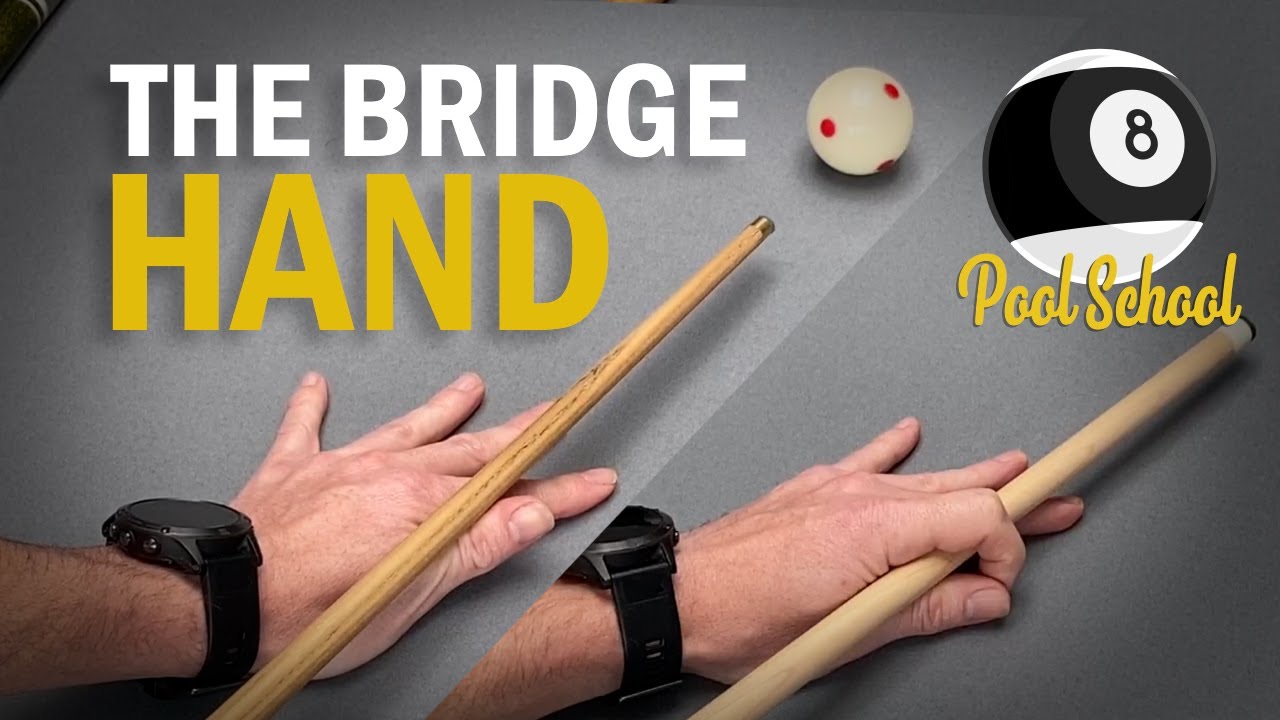 how to hold pool cue stick