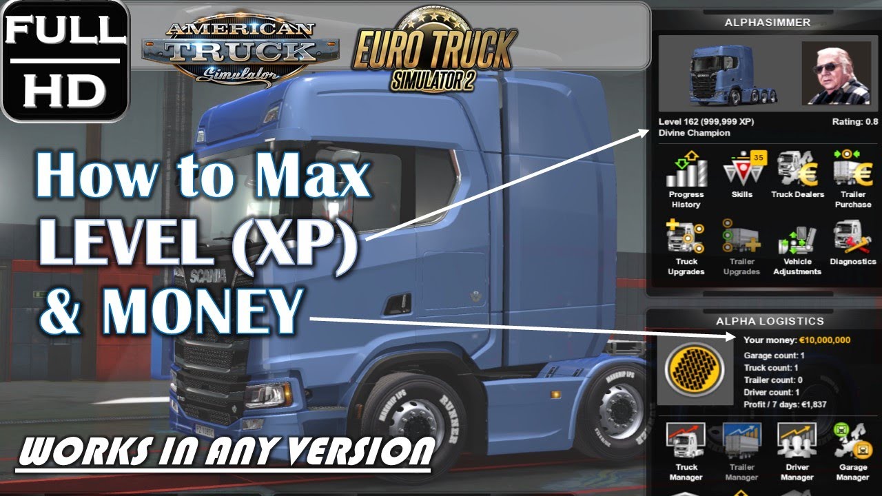 how to level up fast in ets2