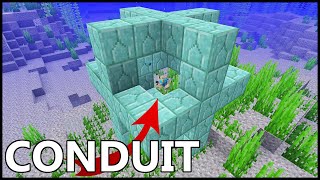 how to make conduit power in minecraft