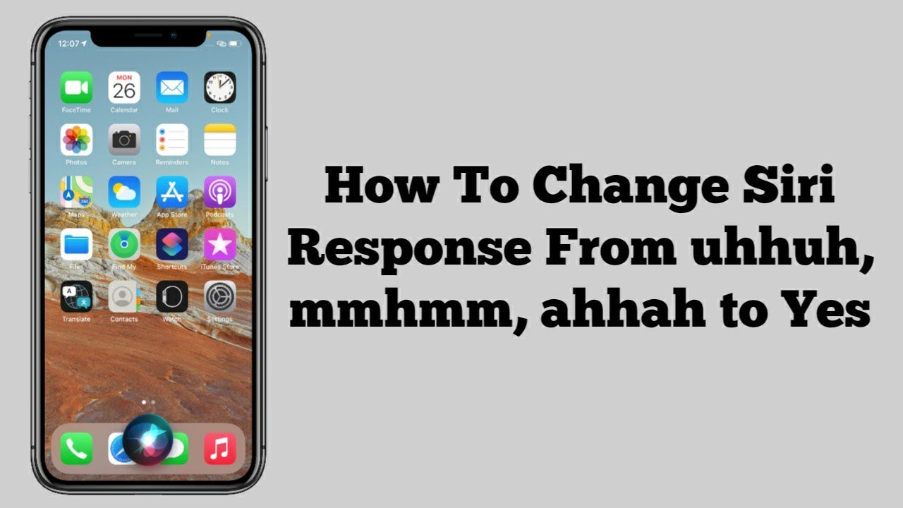 how to make siri say yes master