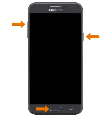 how to master reset samsung j7