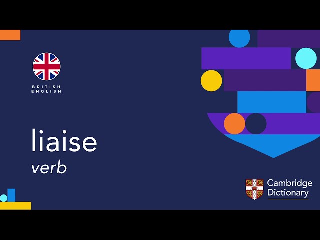 how to pronounce liaise