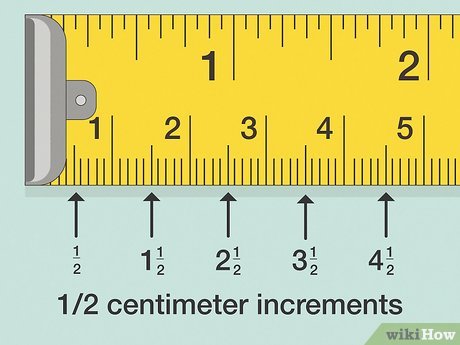 how to read a cm tape measure