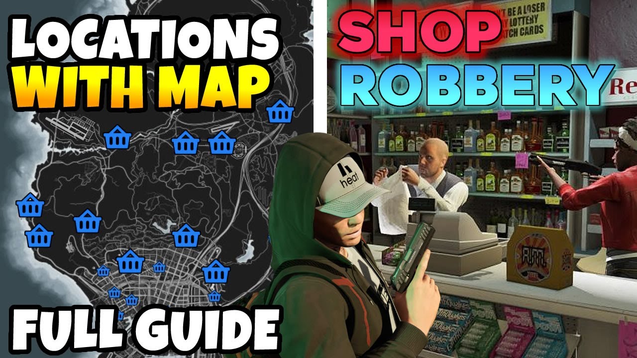 how to rob a shop in gta 5