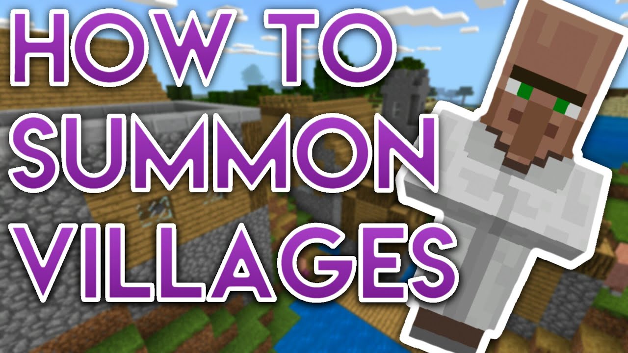 how to spawn villagers in minecraft