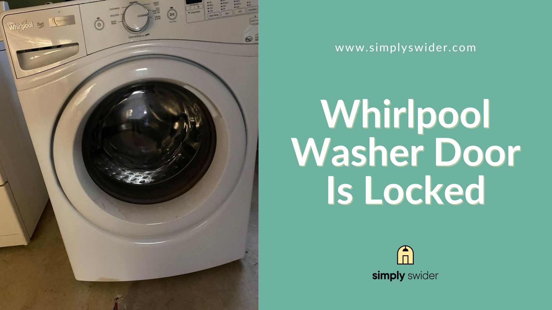 how to unlock whirlpool washer control lock