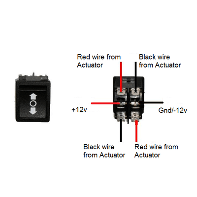 how to wire a toggle switch with 4 prongs