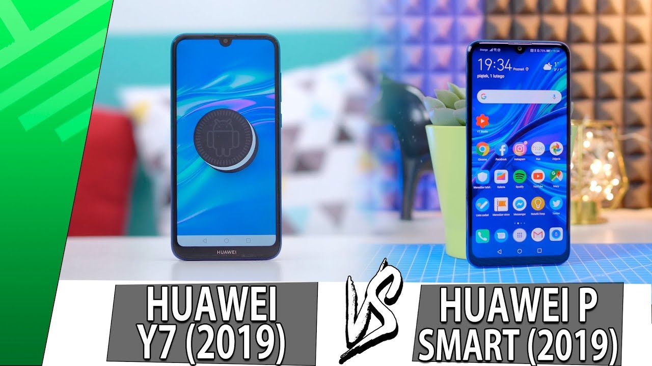 huawei p smart vs huawei y7