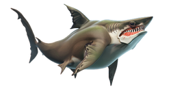 hungry shark megalodon