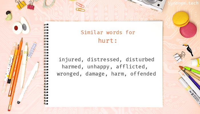 hurt synonym