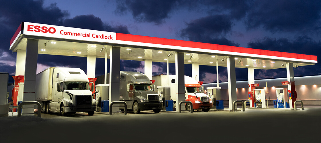 husky esso cardlock locations