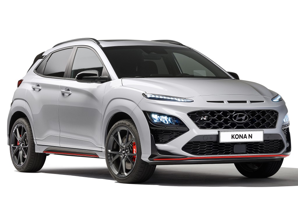 hyundai kona n line blanco