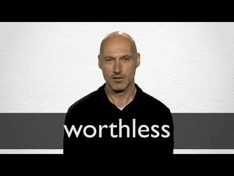 i am worthless meaning in hindi