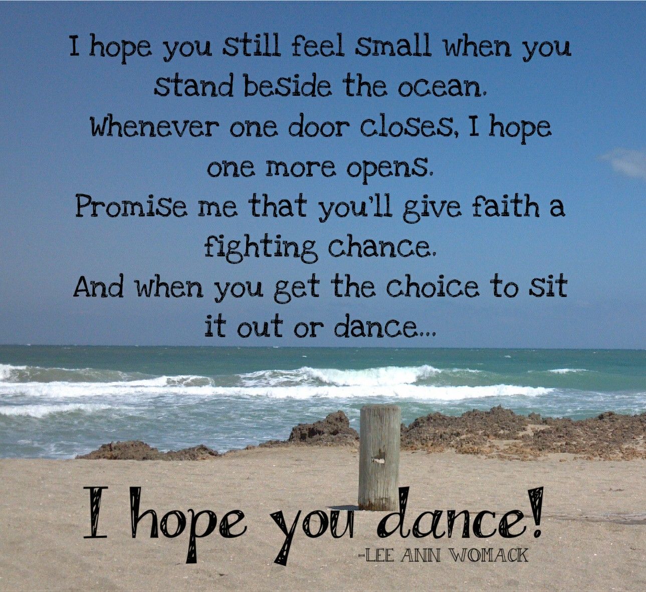 i hope you dance lyrics