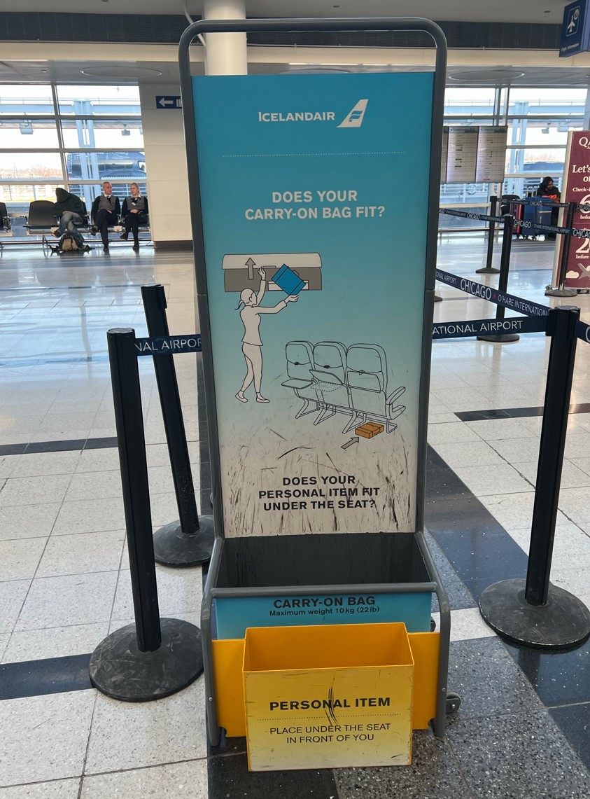 icelandair baggage limit