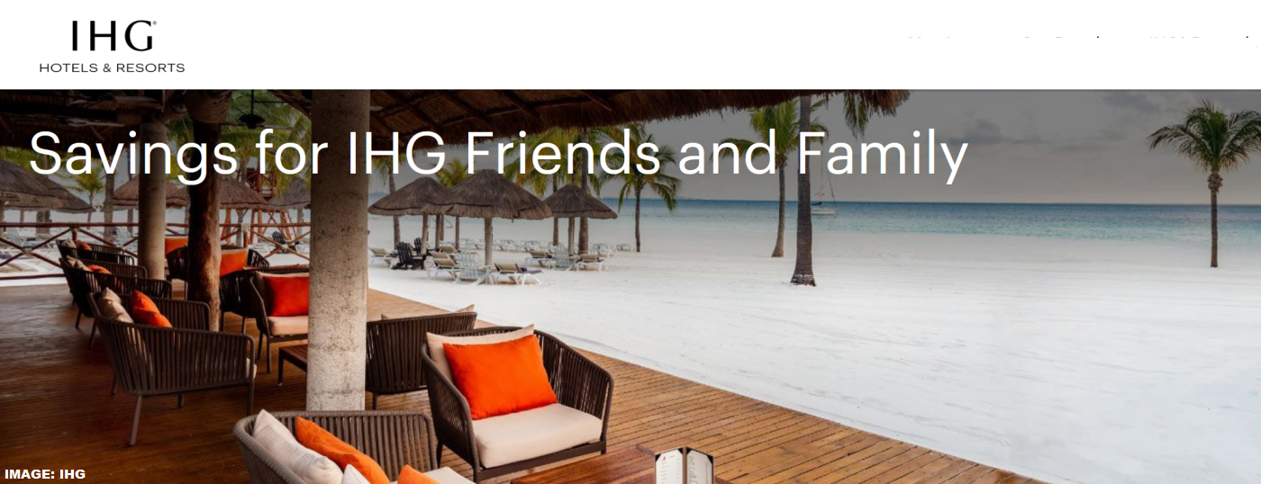 ihg friends and family