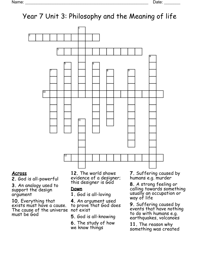 in philosophy things as they are in themselves crossword