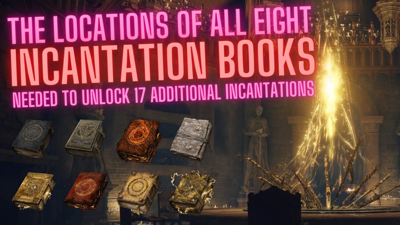 incantation books elden ring