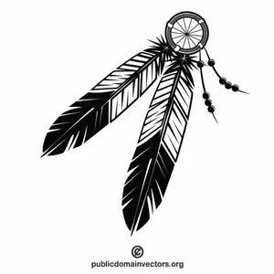 indian feather clipart