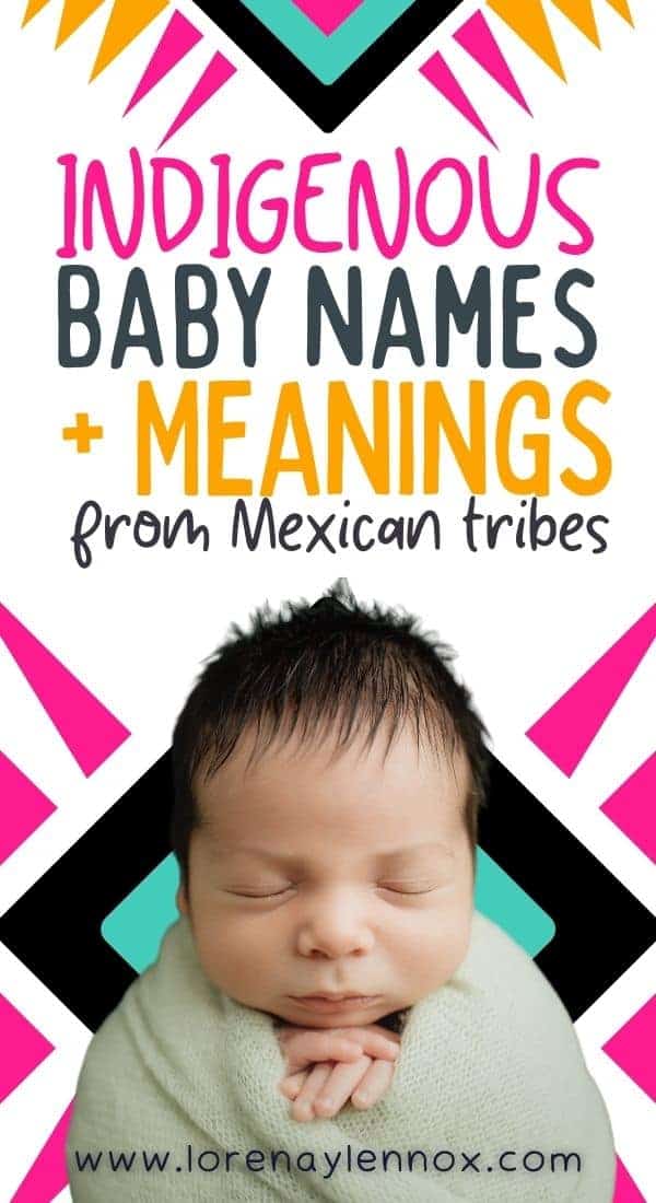 indigenous boy names mexican