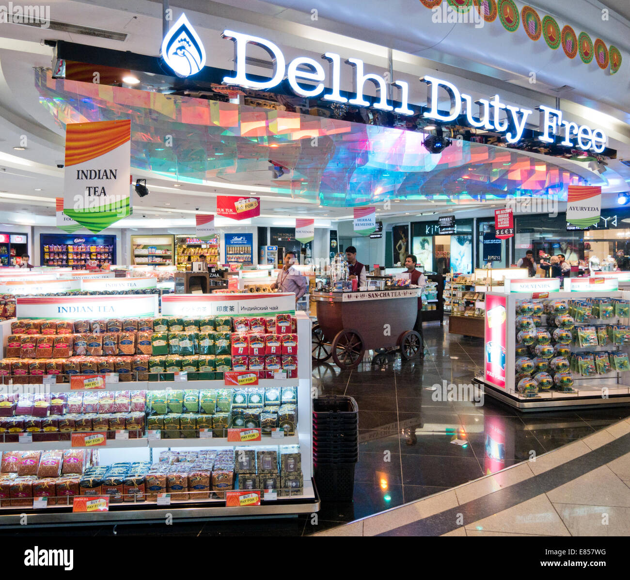 indira gandhi international airport duty free shops