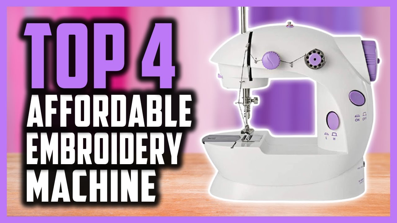 inexpensive embroidery machine