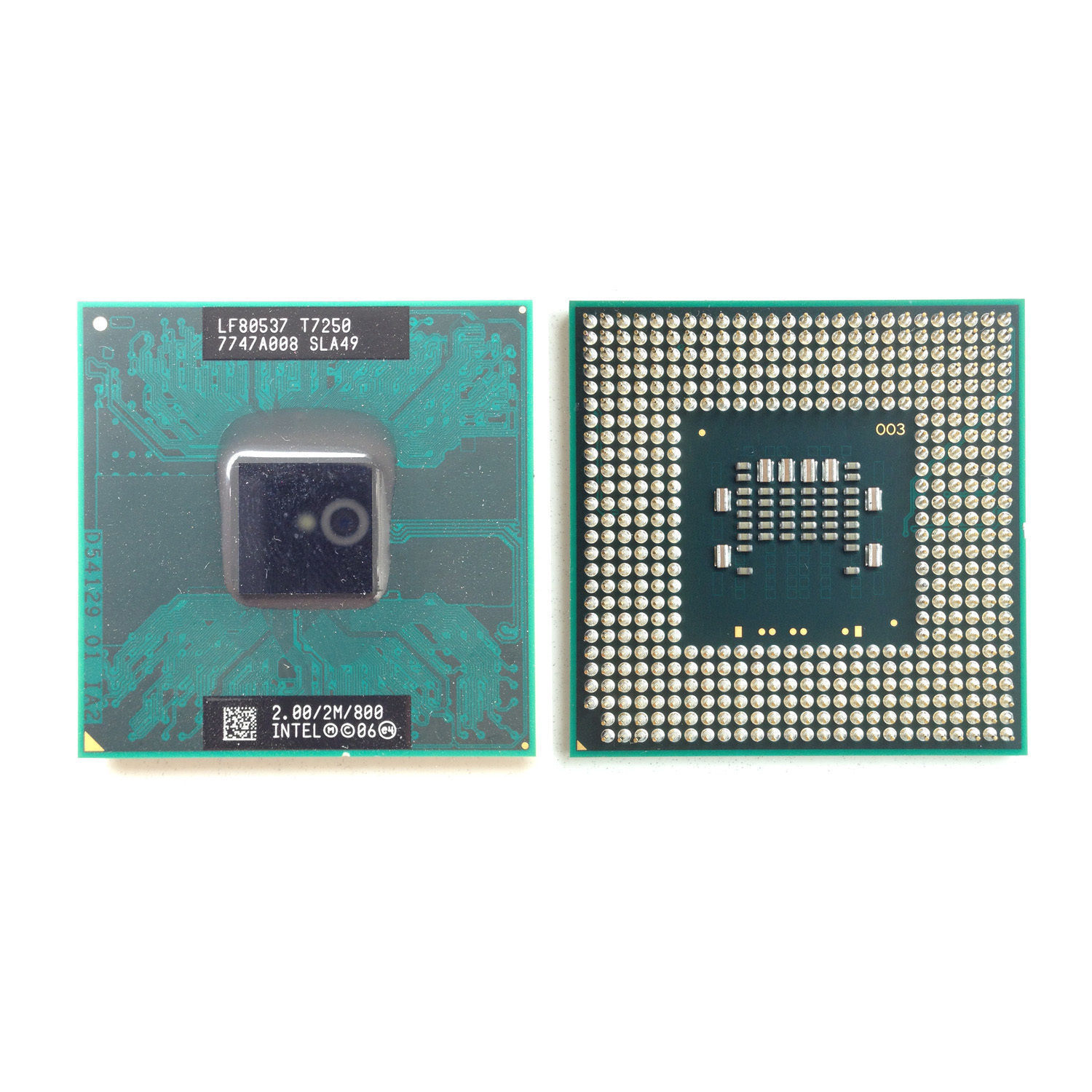 intel core 2 duo cpu t7250