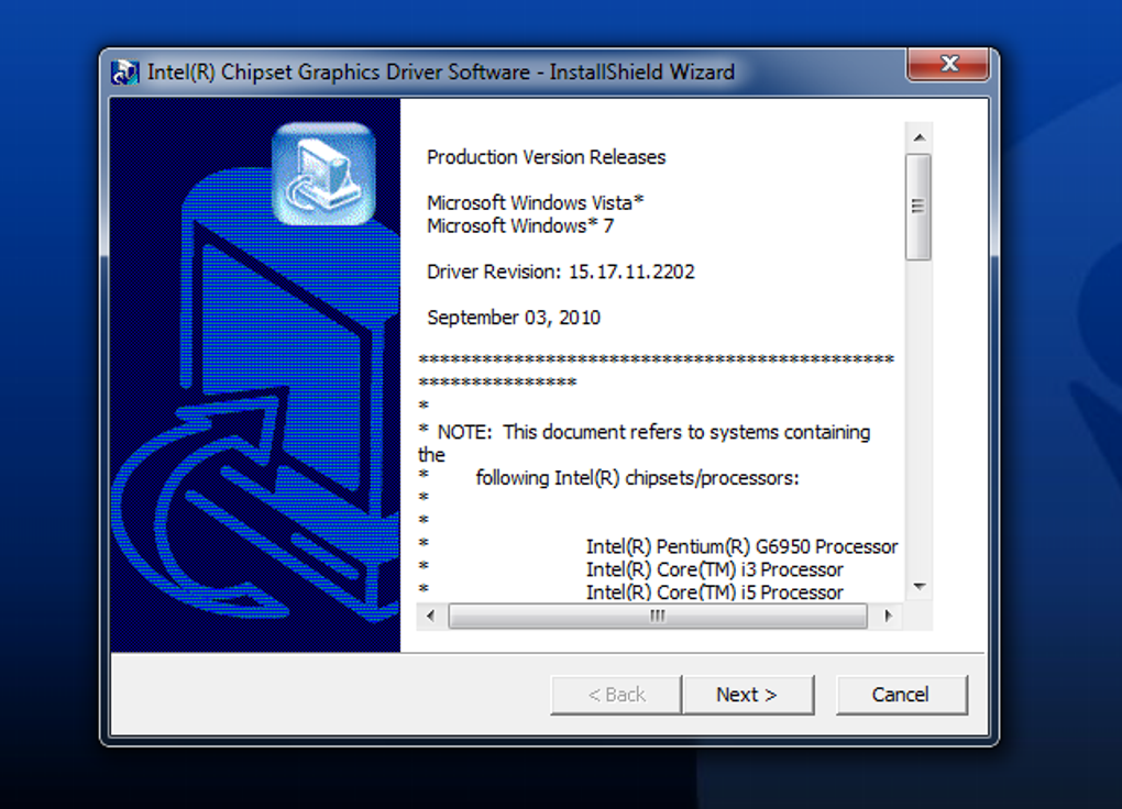 intel graphics driver win7 32 bit