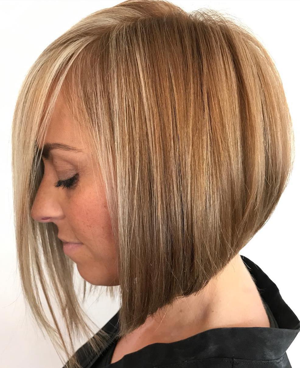 inverted bob haircut for thin hair