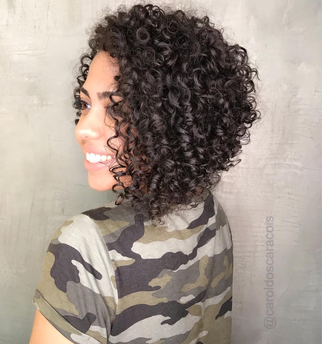 inverted bob haircuts for curly hair