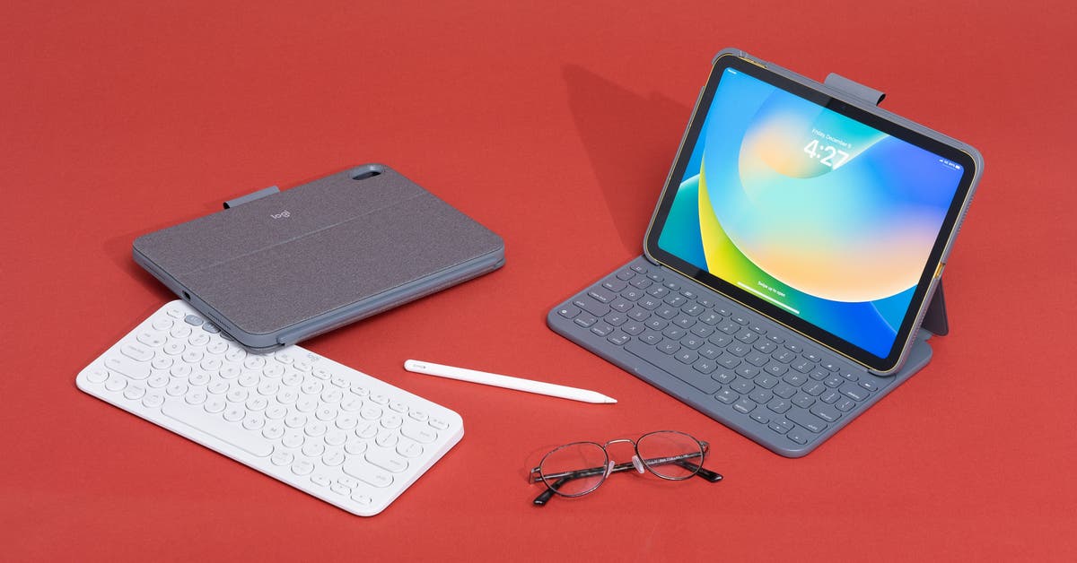 ipad case with keyboard and pencil holder