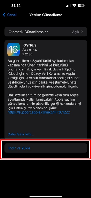 iphone donma sorunu değişim