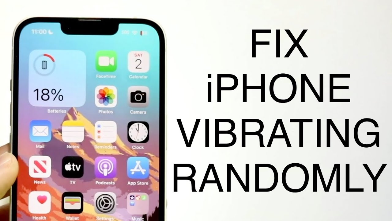 iphone keeps vibrating randomly