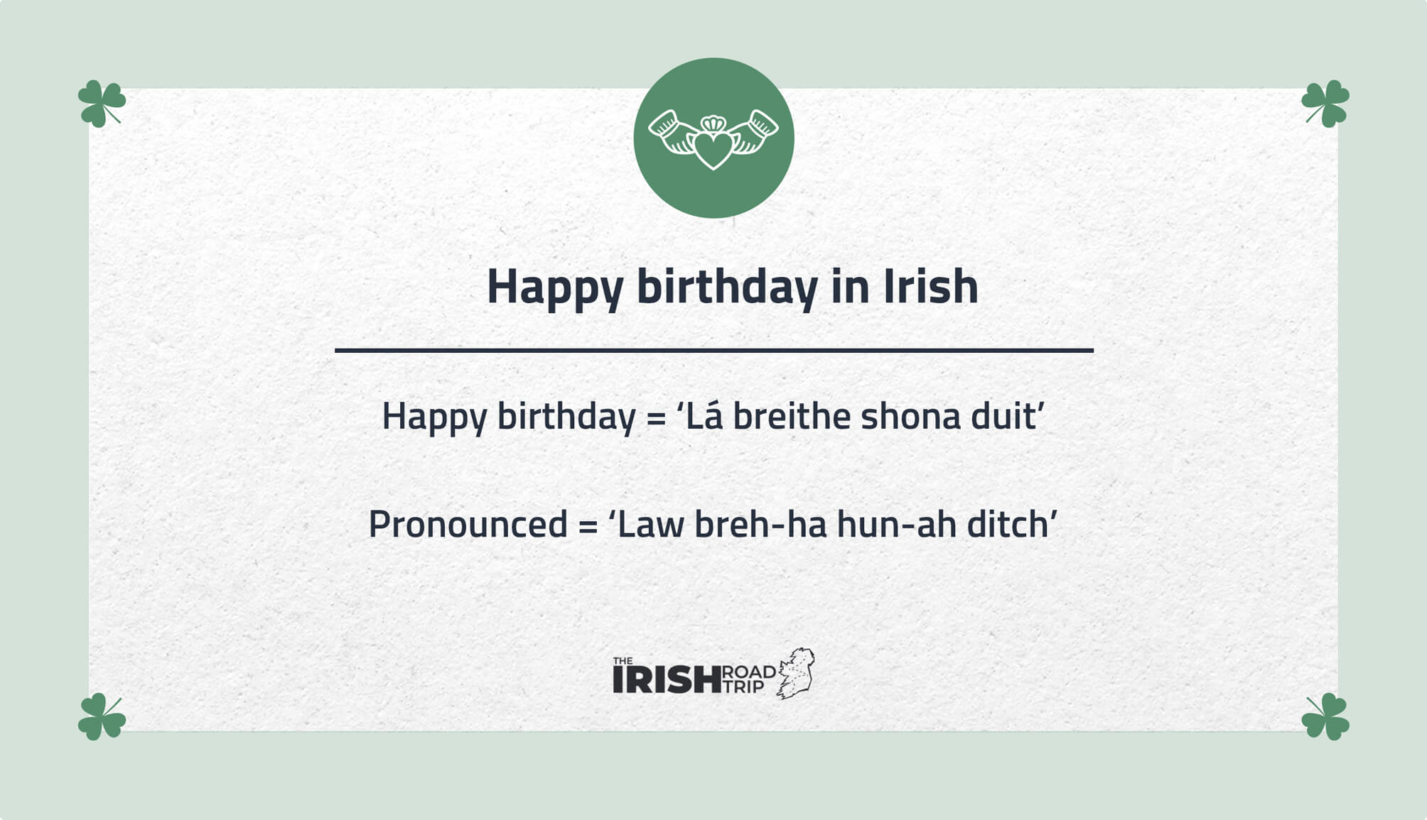 irish birthday wishes