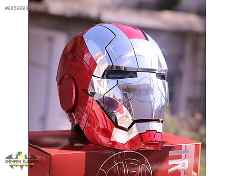 iron man motosiklet kask