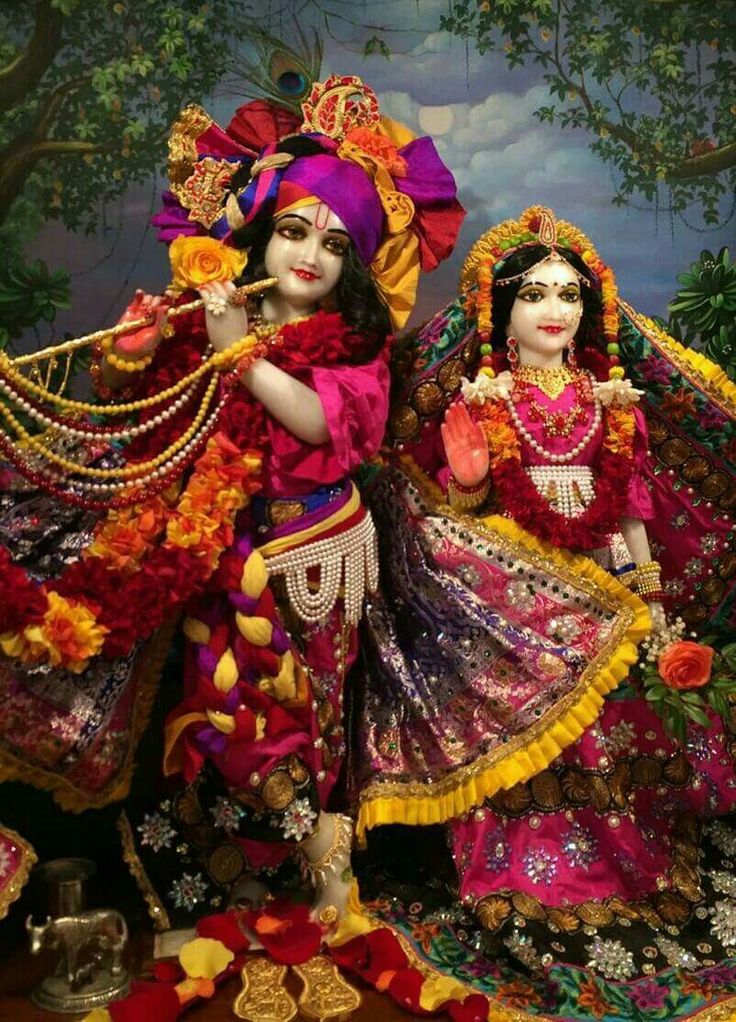 iskcon radha krishna wallpaper hd