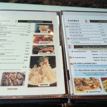 izakaya shogun menu