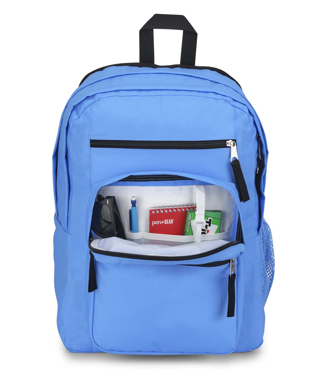 jansport blue big student backpack